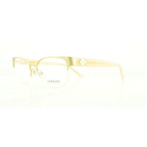 versace gold trim glasses|versace gold frame eyeglasses.